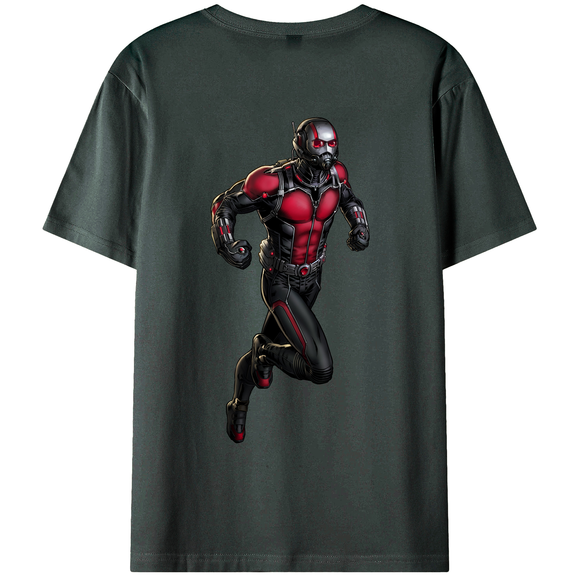 （画像用） アベンジャーズ The Avengers 綿100％ メンズ半袖Tシャツ（バックプリント） 通気性